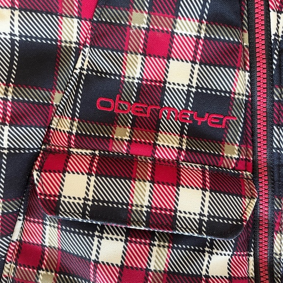 OBERMEYER • baby snowsuit plaid size 6-12 month - Picture 2 of 8